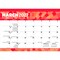 Plato; Large Print | 2027 15.5 x 11 Inch Monthly Desk Pad Calendar | Sticker Sheet; Category:Desk Calendars; Image:3